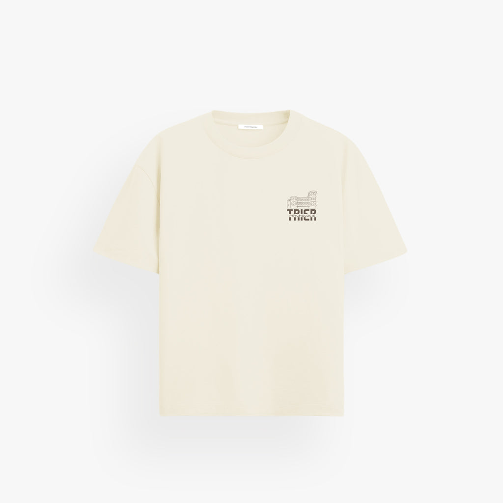 UTPS · Premium Oversized Shirt Natural Raw · 23X007-3