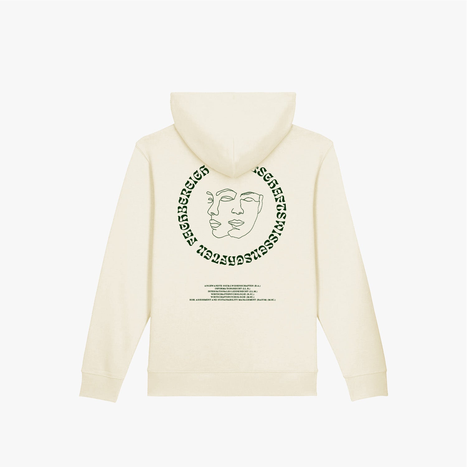 HDG · Premium Organic Hoodie Natural Raw · 23X043-1