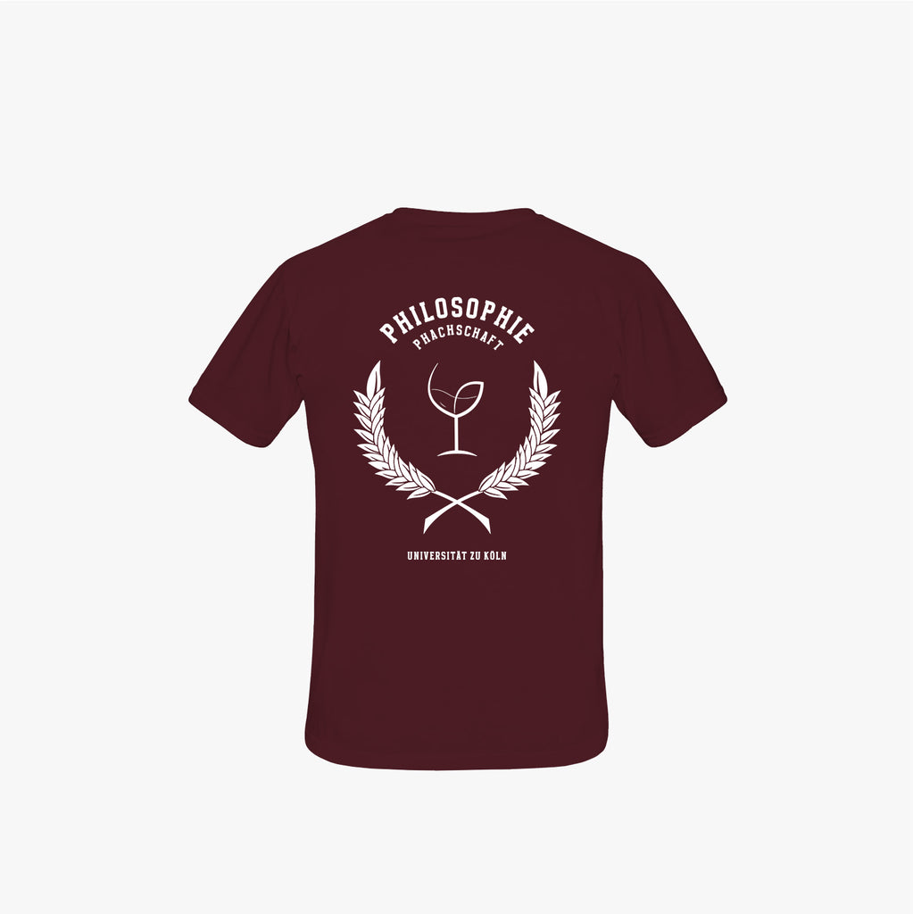 UKP · Classic Organic Shirt Burgundy · 23X076-1