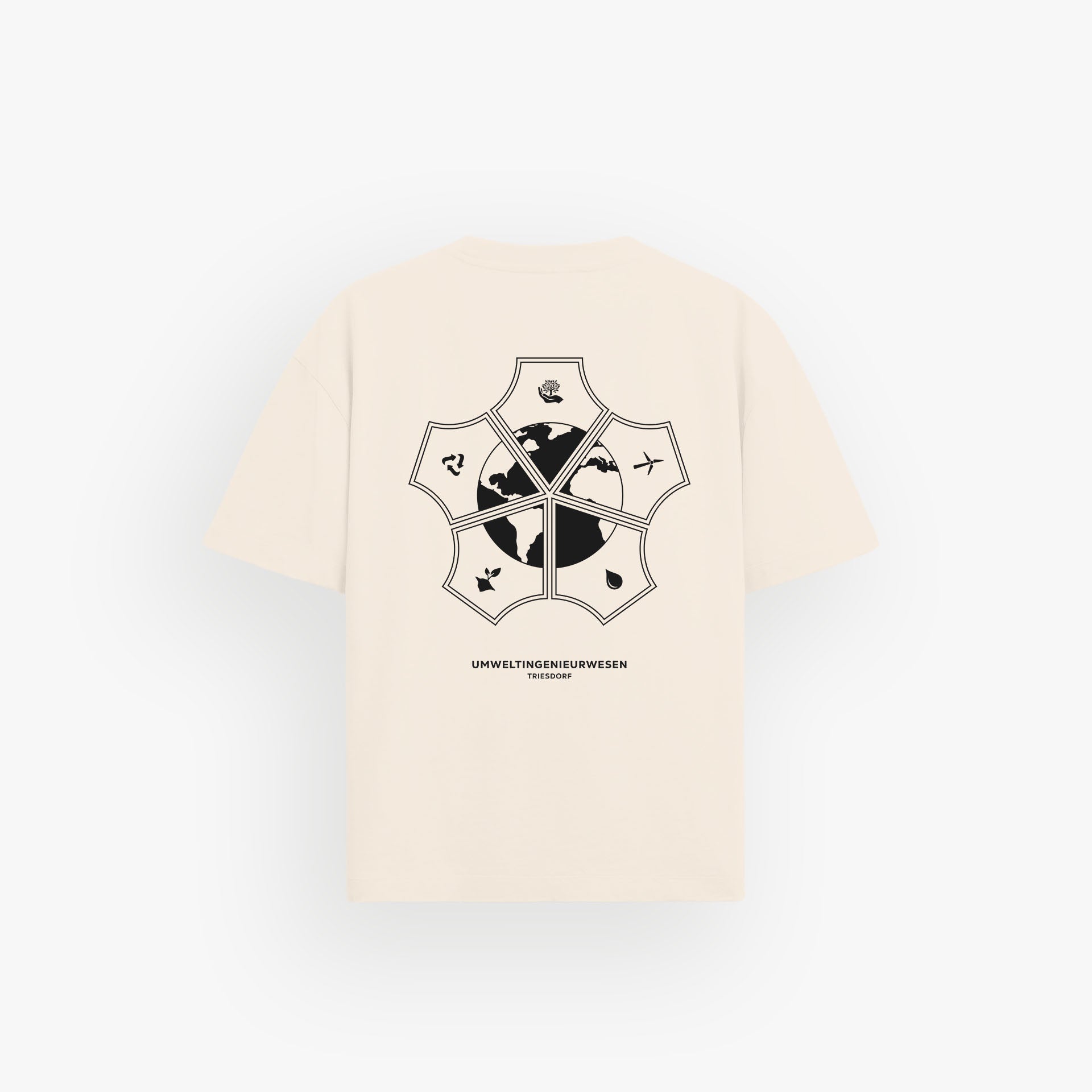 Iconic Oversized Shirt Raw Ivory · 23X078-2