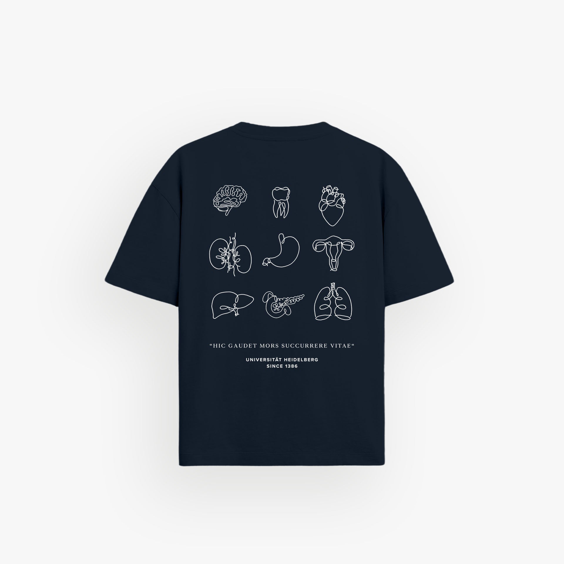 Iconic Oversized Shirt French Navy · 23X080-3