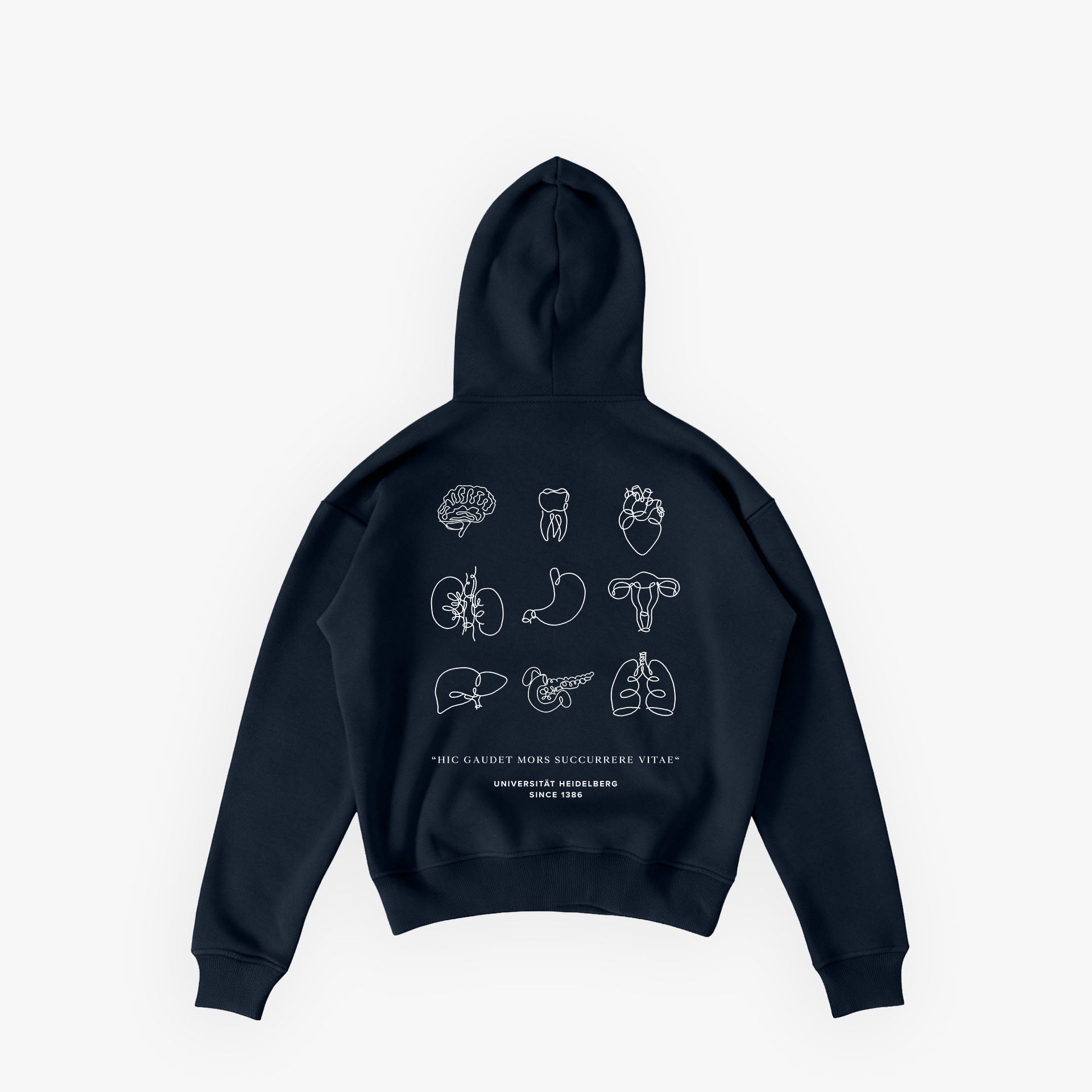 Studios Essentials Hoodie N°4 French Navy · 23X080-3