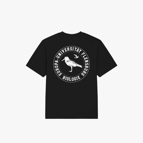 EUFB · Oversized Organic Shirt Black · 23X086-1