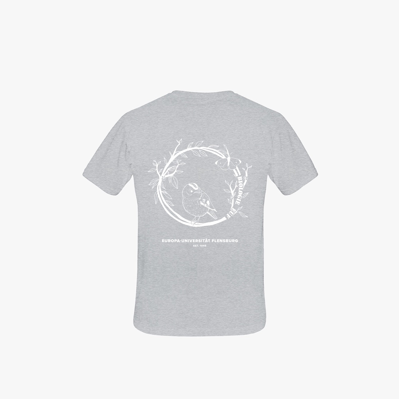 EUFB · Classic Organic Shirt Heather Grey  · 23X086-2