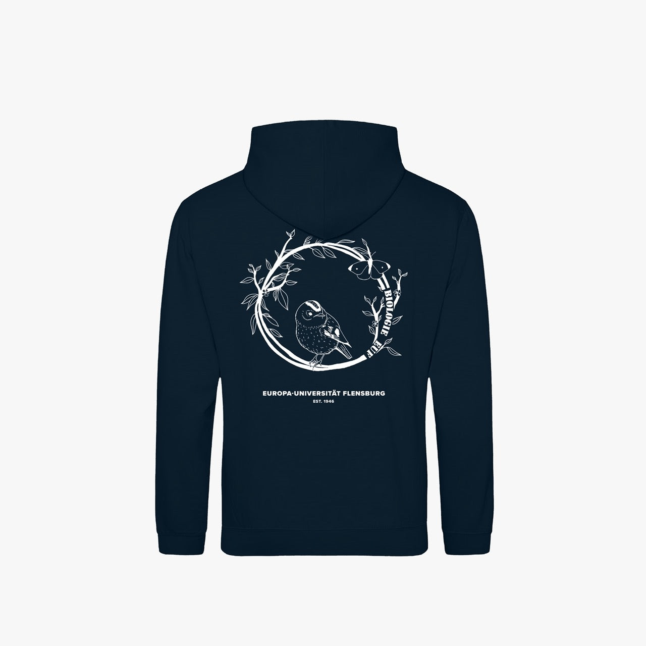 EUFB · Base Hoodie Navy · 23X086-2