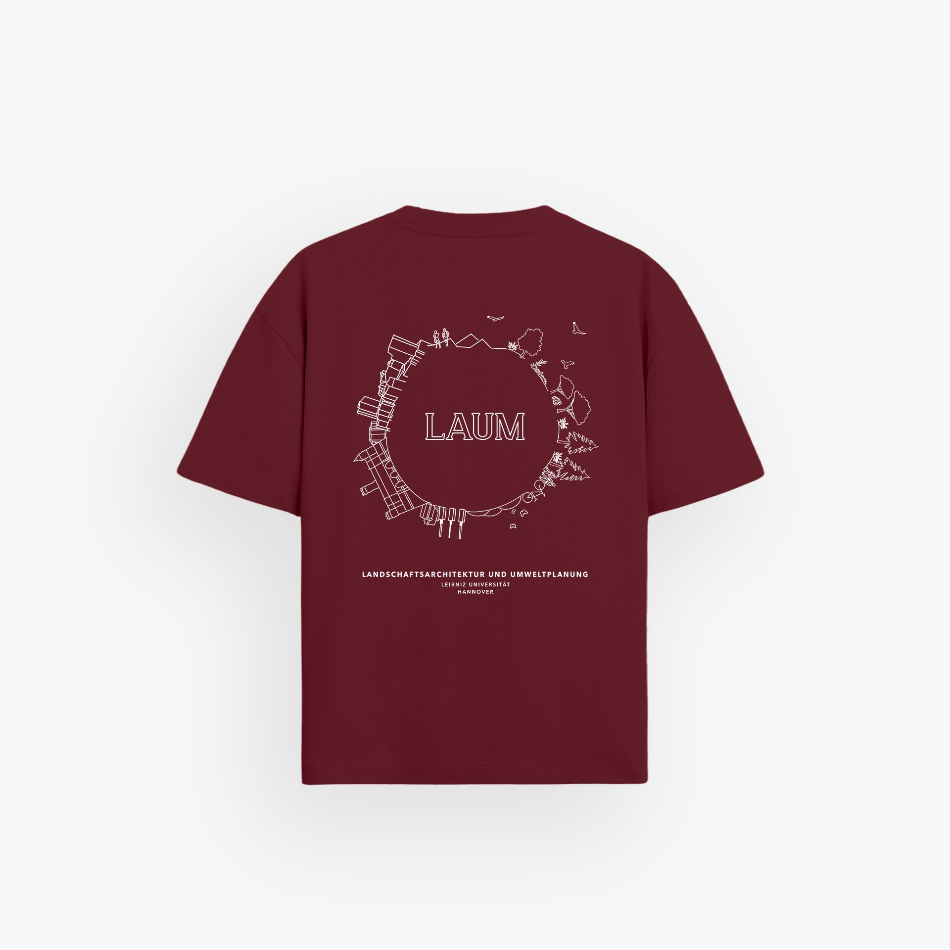 Heavy Oversized Shirt Velvet Wine · 23X087-3