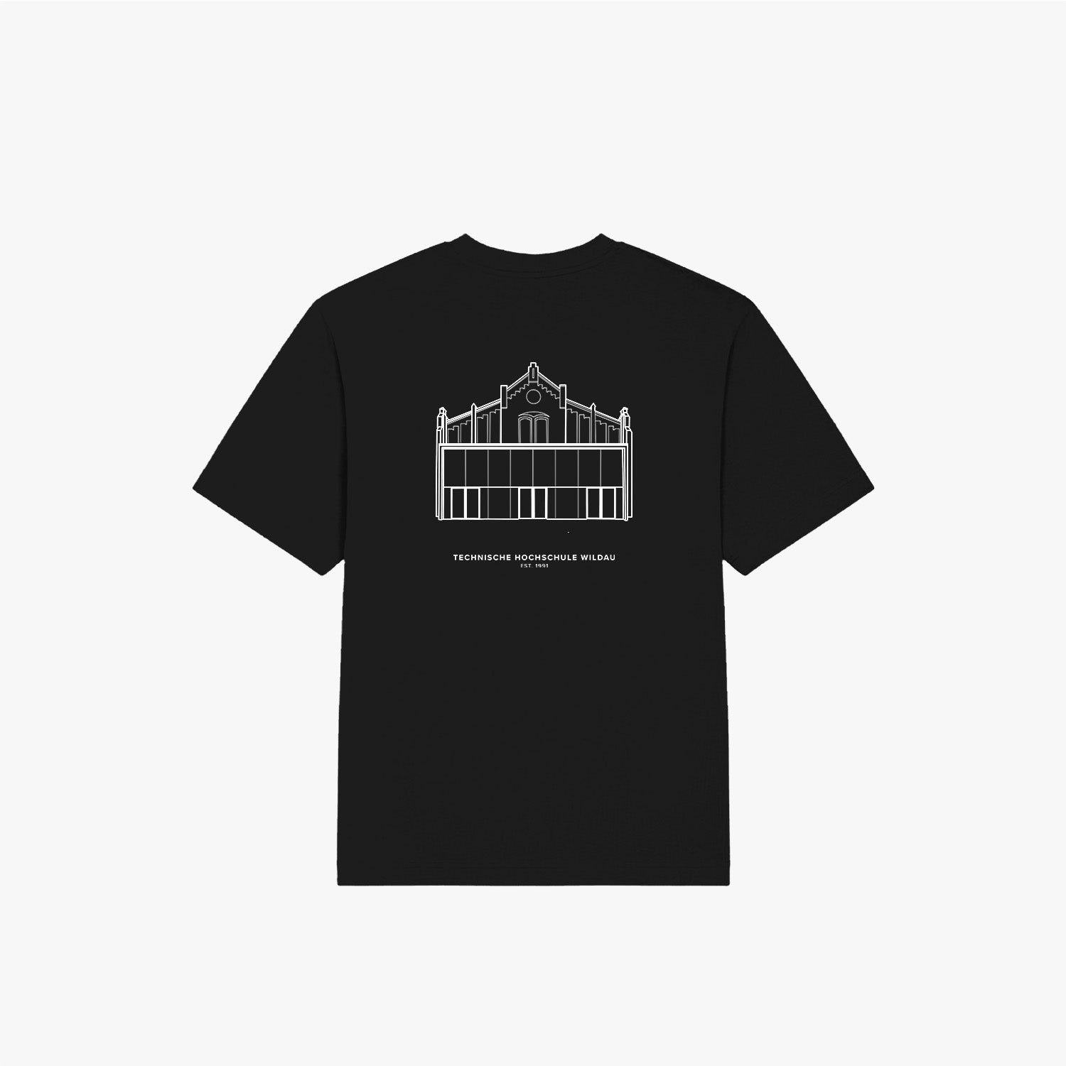 THW · Oversized Organic Shirt Black · 23X089-1
