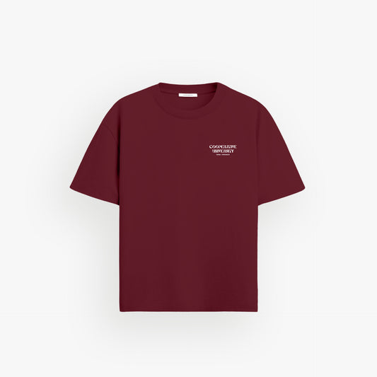 Heavy Oversized Shirt Velvet Wine · 23X101-2