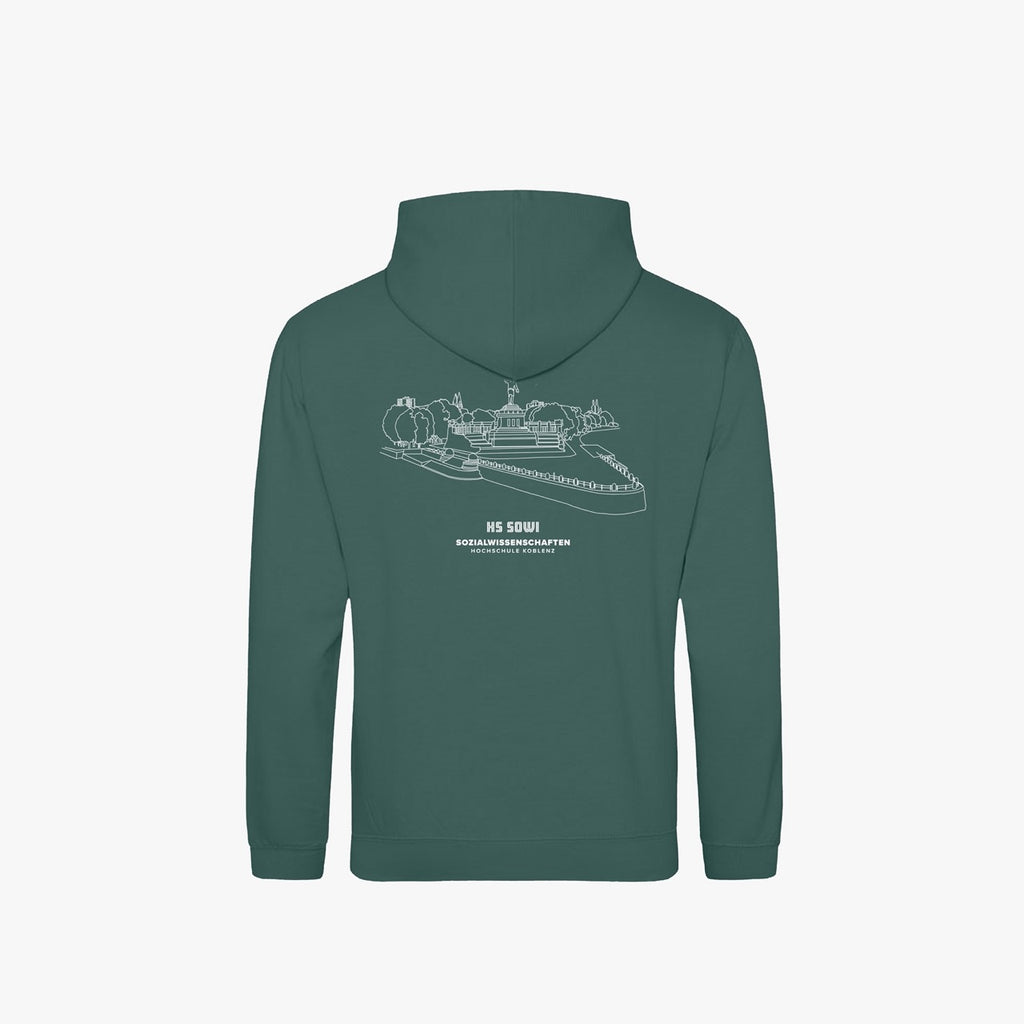 SWHK · Base Hoodie Moss Green · 23X122-1