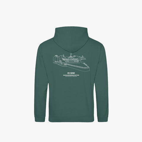 SWHK · Base Hoodie Moss Green · 23X122-1