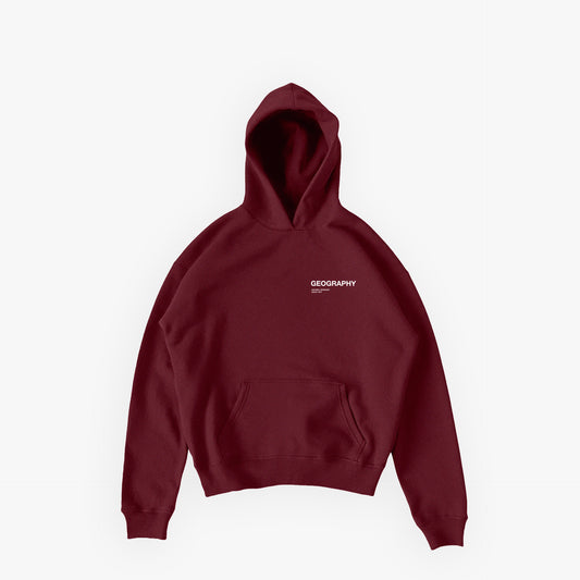 Studios Essentials Hoodie N°4 Velvet Wine · 23X132-2