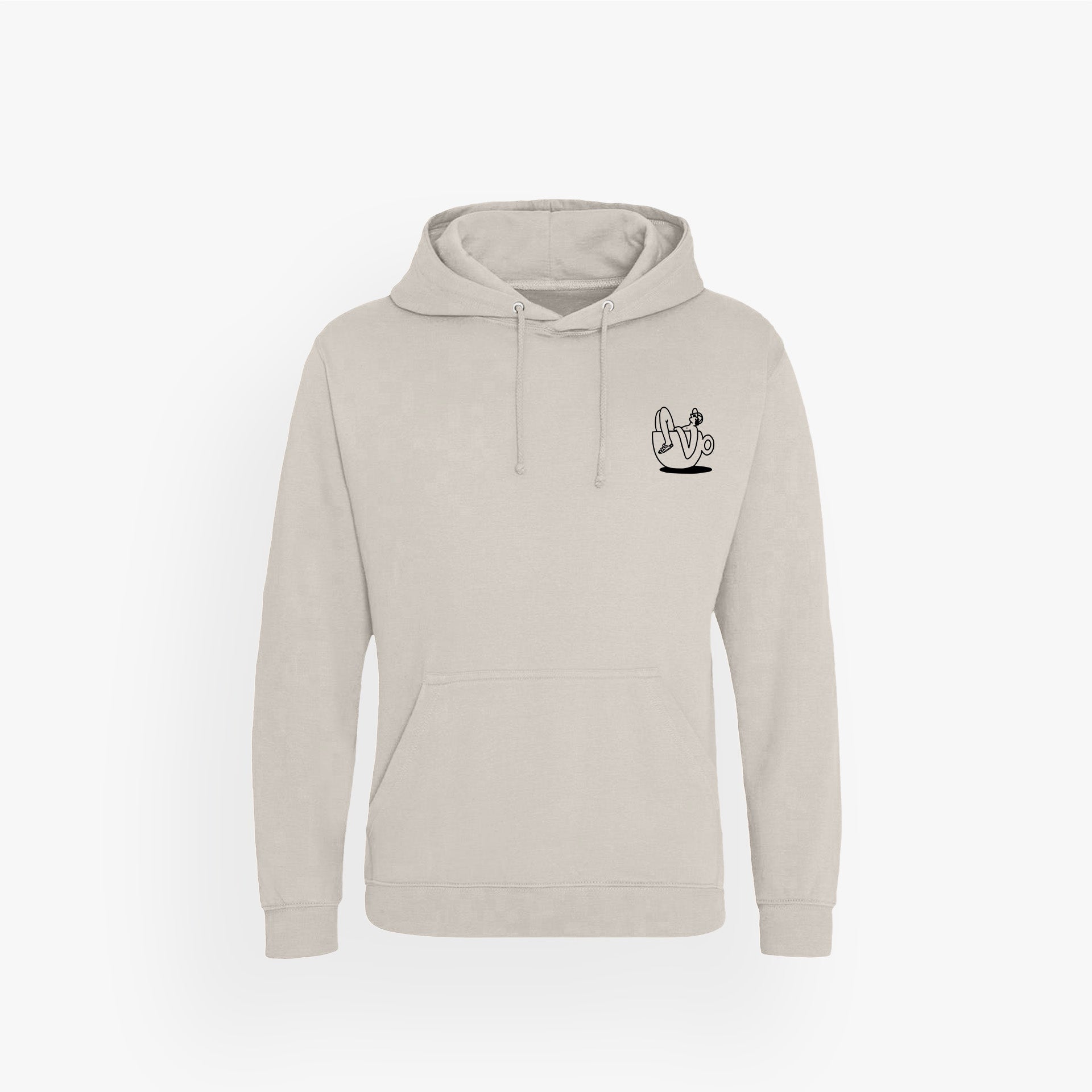 HRSG · Basic Hoodie Natural Stone · 23X146-1
