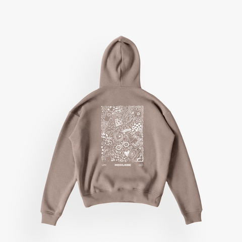 MGAU · Studios Essentials Hoodie N°2 Latte Beige · 23X154-1
