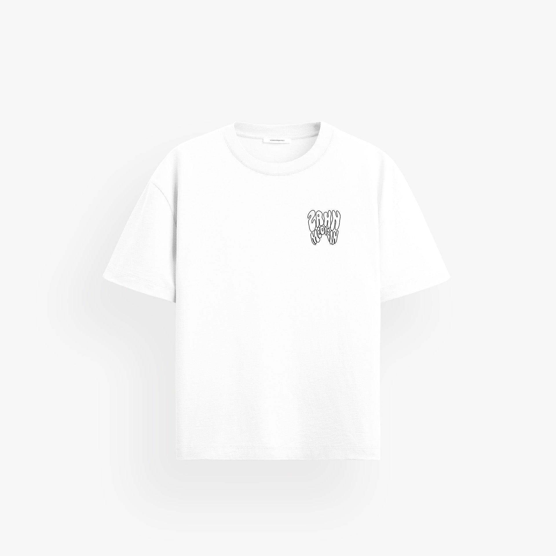 ZEKU · Premium Oversized Shirt White · 23X160-1