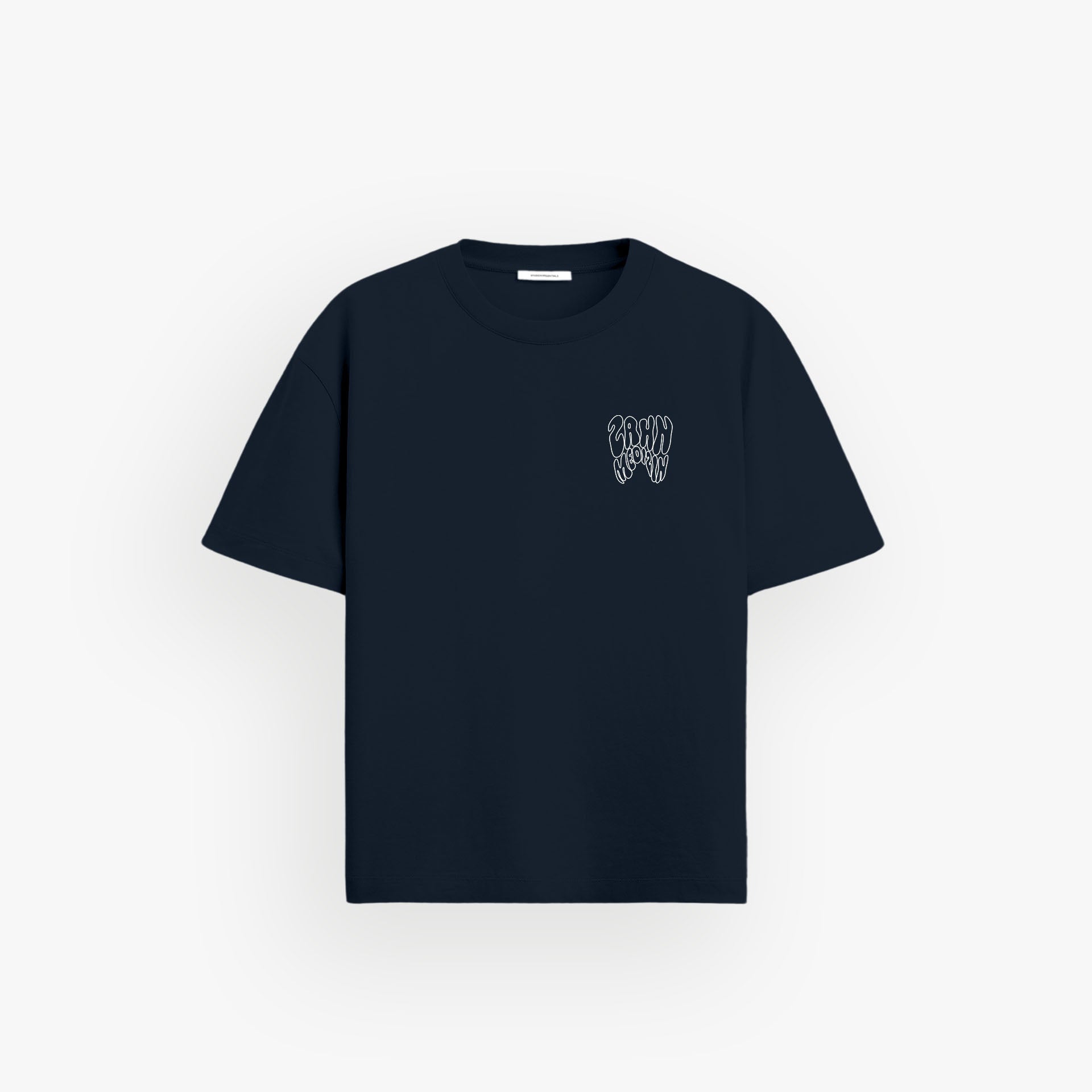 Iconic Oversized Shirt French Navy · 23X160-2