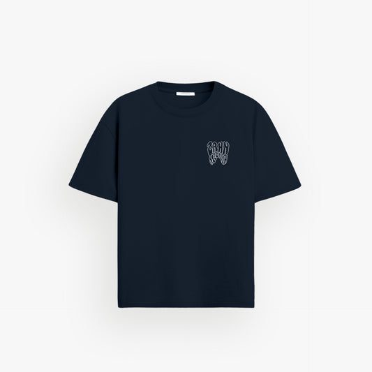 Iconic Oversized Shirt French Navy · 23X160-2