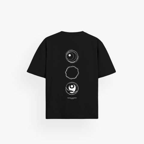 SPUM · Premium Oversized Shirt Black · 23X176-1