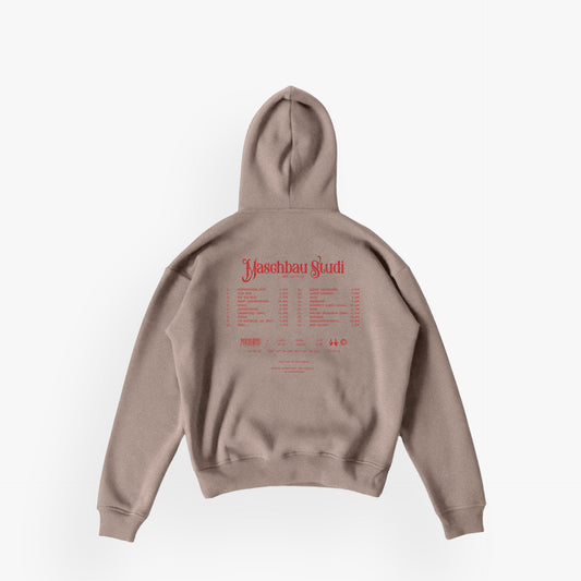 TUBM · Studios Essentials Hoodie N°2 Latte Beige · 23X182-1