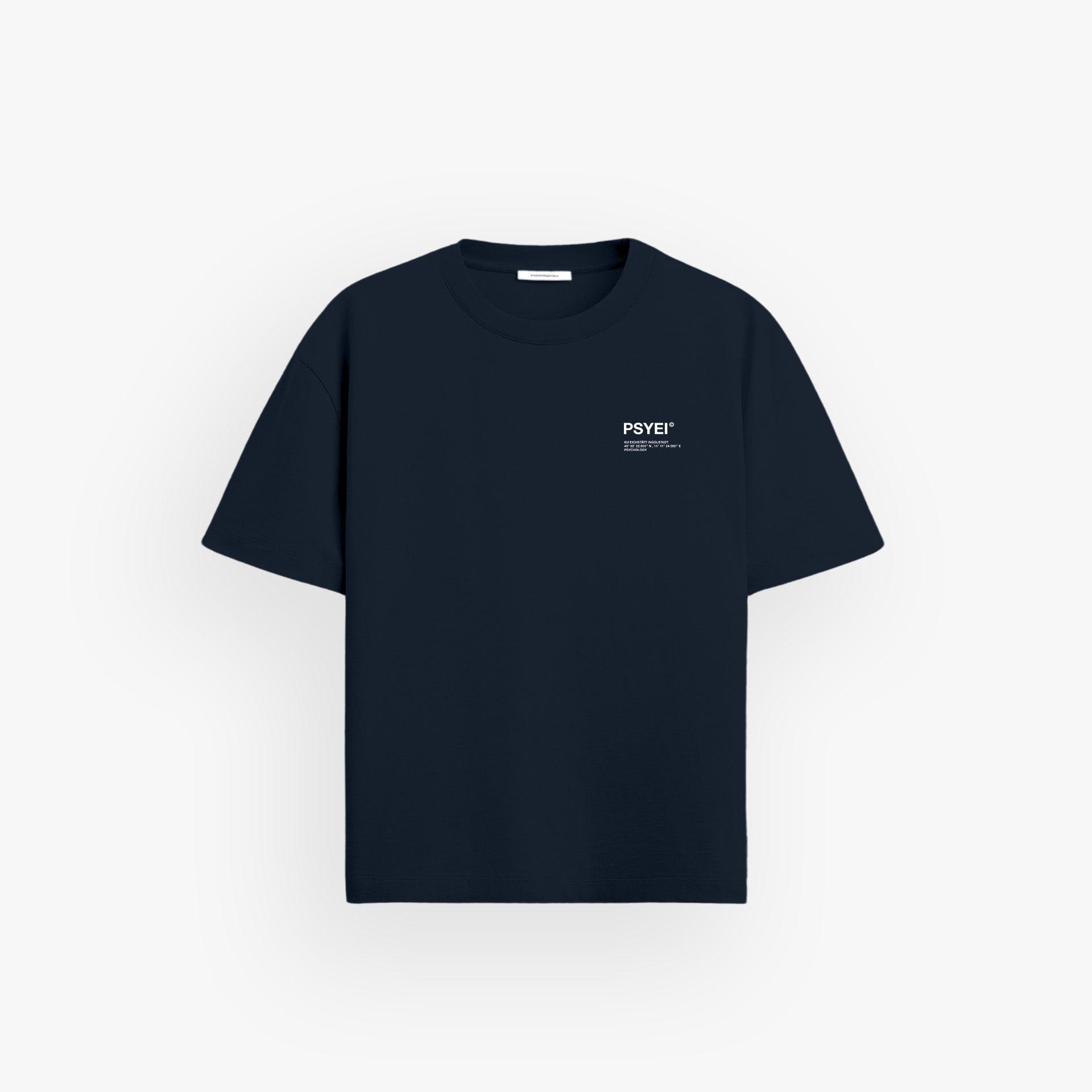 Iconic Oversized Shirt French Navy · 23X213-1