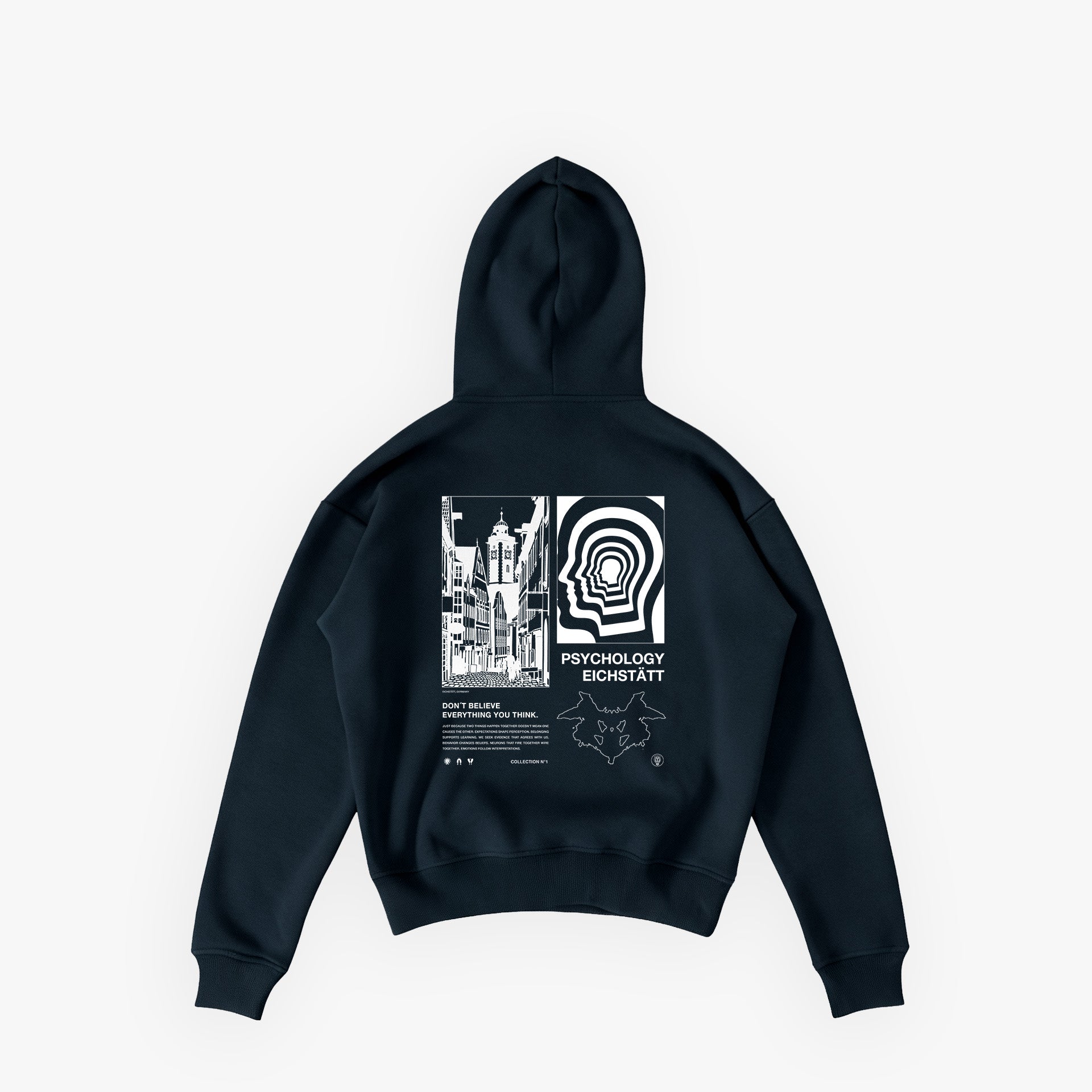 Studios Essentials Hoodie N°4 French Navy · 23X213-1