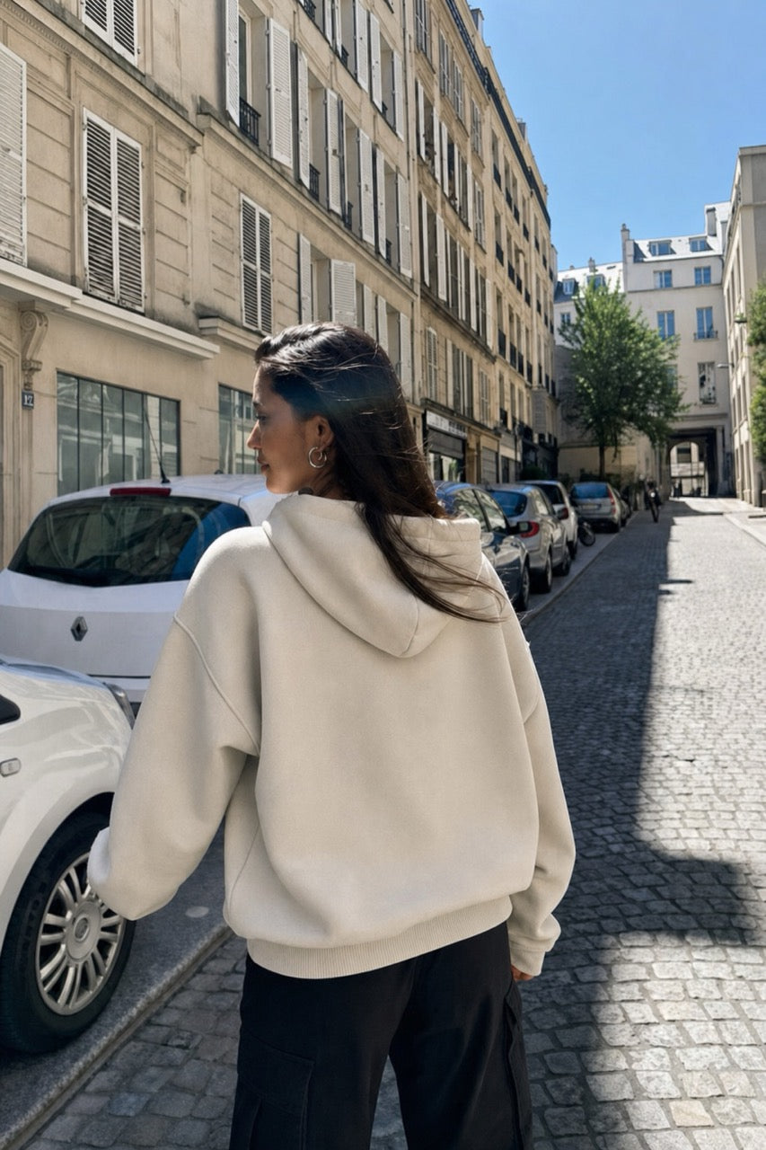 Iconic Fashion Zip Hoodie // Cozy Samples