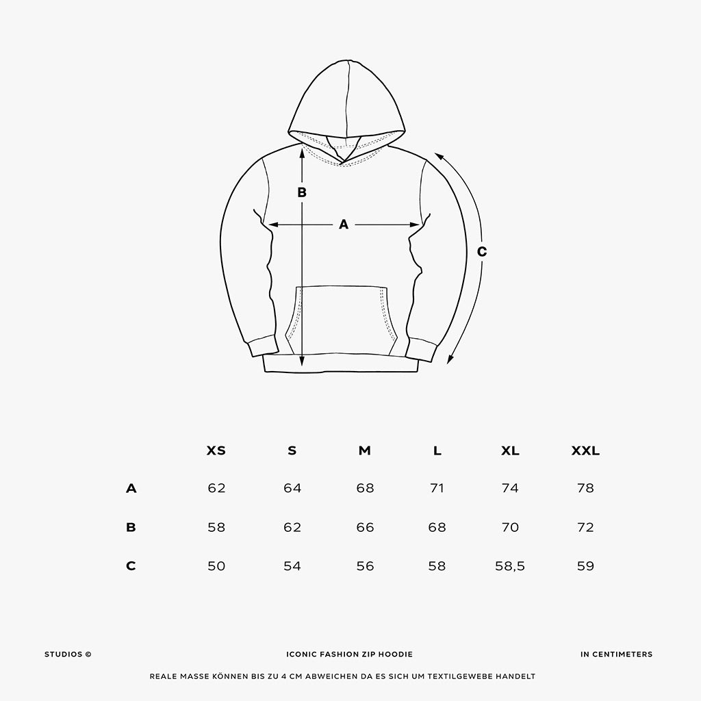 Iconic Fashion Zip Hoodie // Cozy Samples