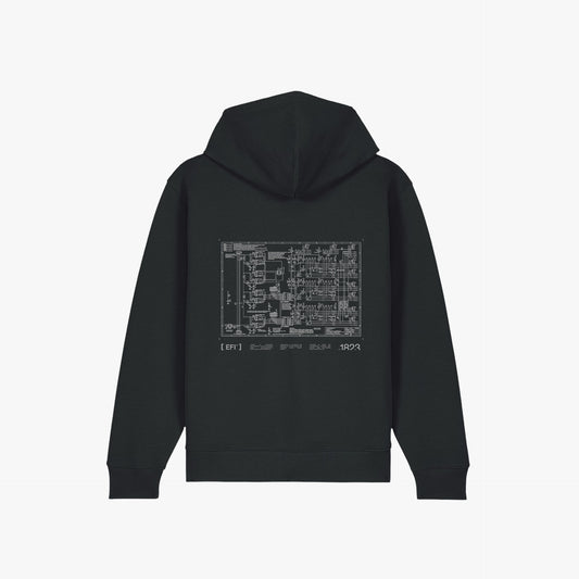 Iconic Zip Hoodie Black