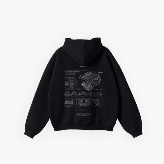 Iconic Fashion Hoodie Black