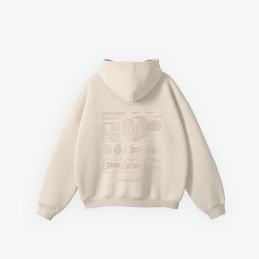 Iconic Fashion Hoodie Grand Ivory