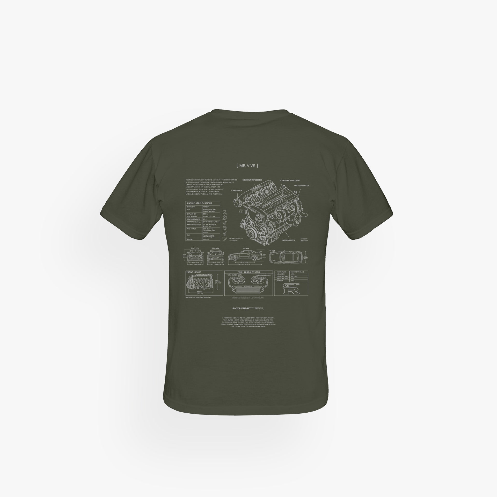 Classic Shirt // X215-3 Engine