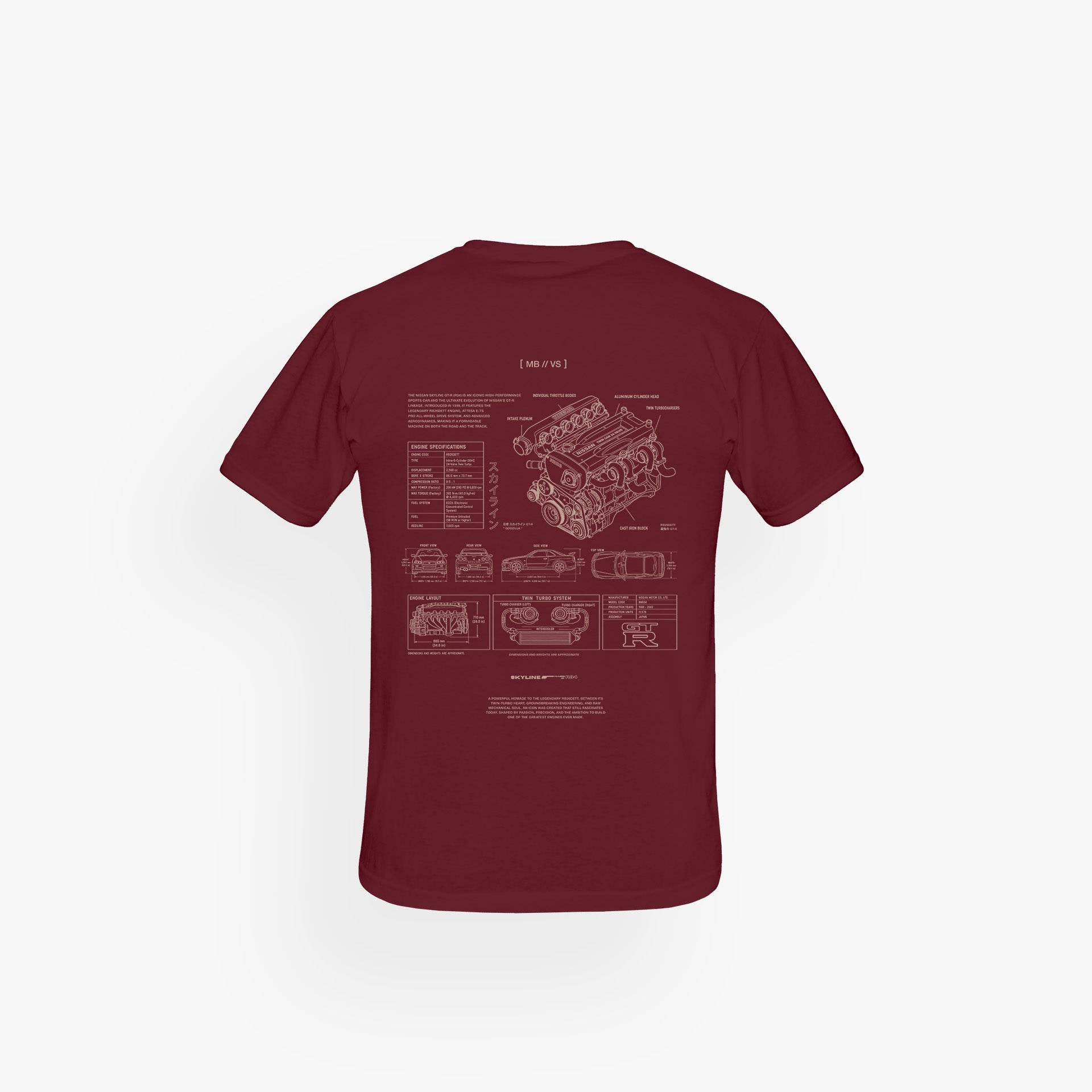 Classic Shirt // X215-3 Engine