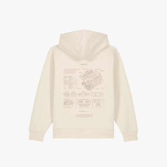 Essentials Zip Hoodie // X215-3 Engine