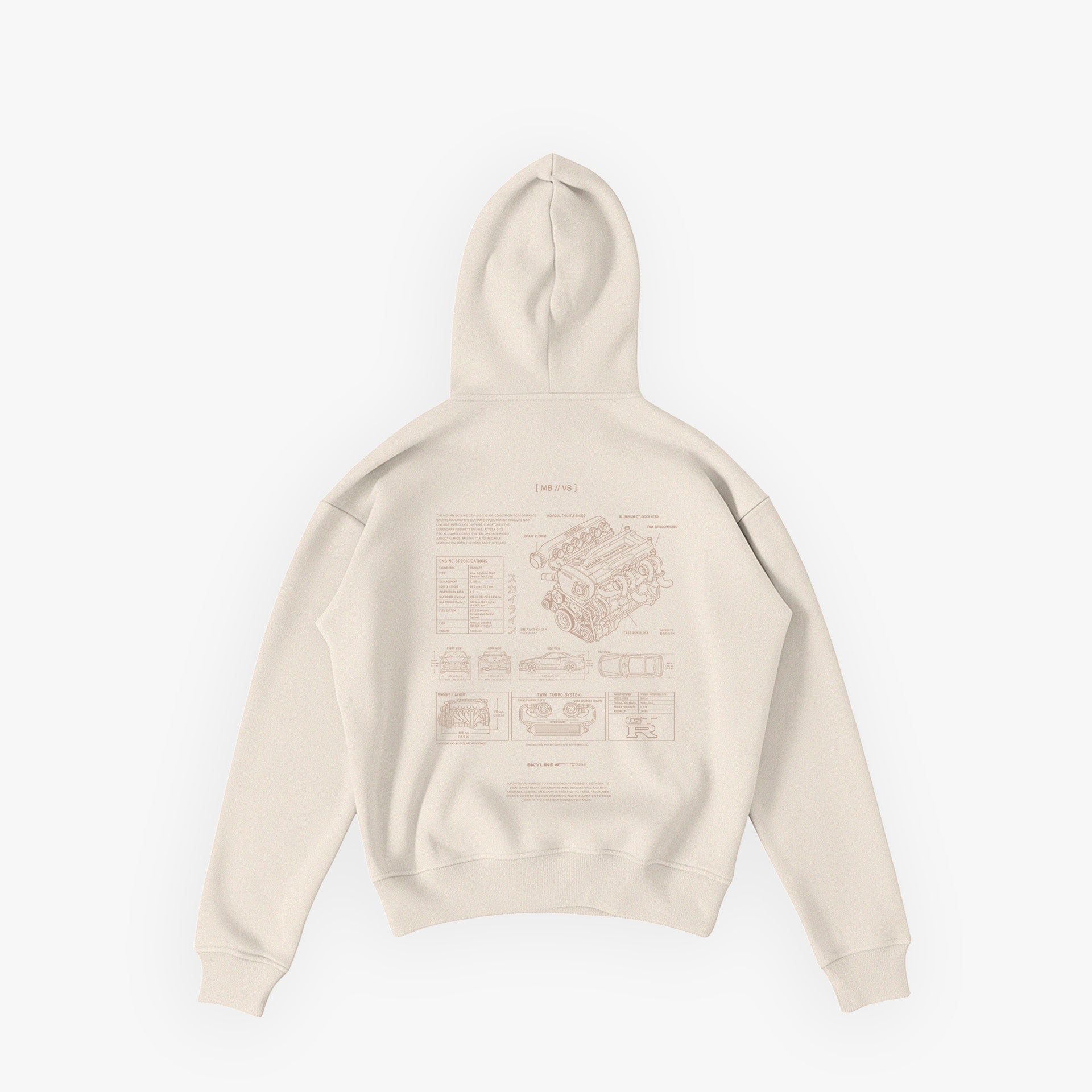 Studios Essentials Hoodie N°4 // X215-3 Engine