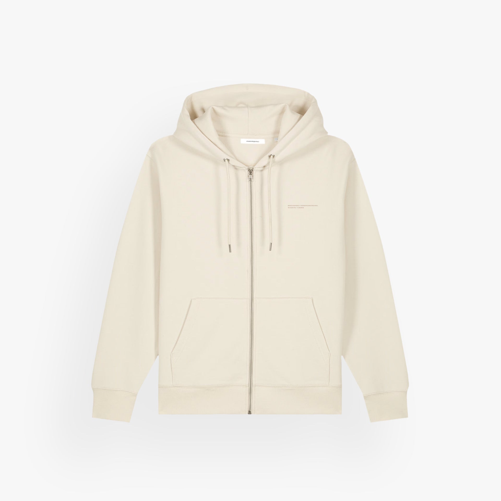 Essentials Zip Hoodie // X215-4 Turbine
