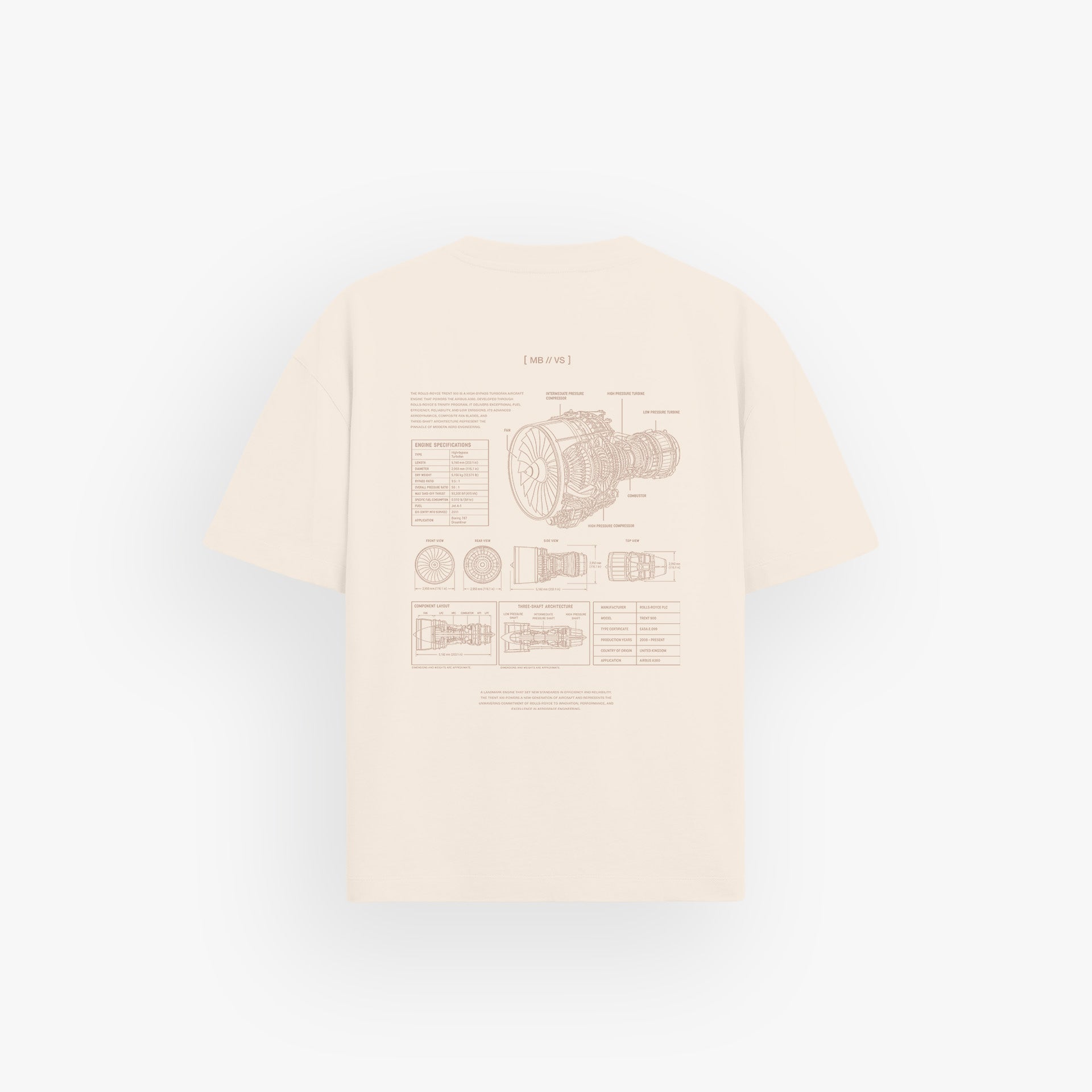 Iconic Oversized Shirt // X215-4 Turbine
