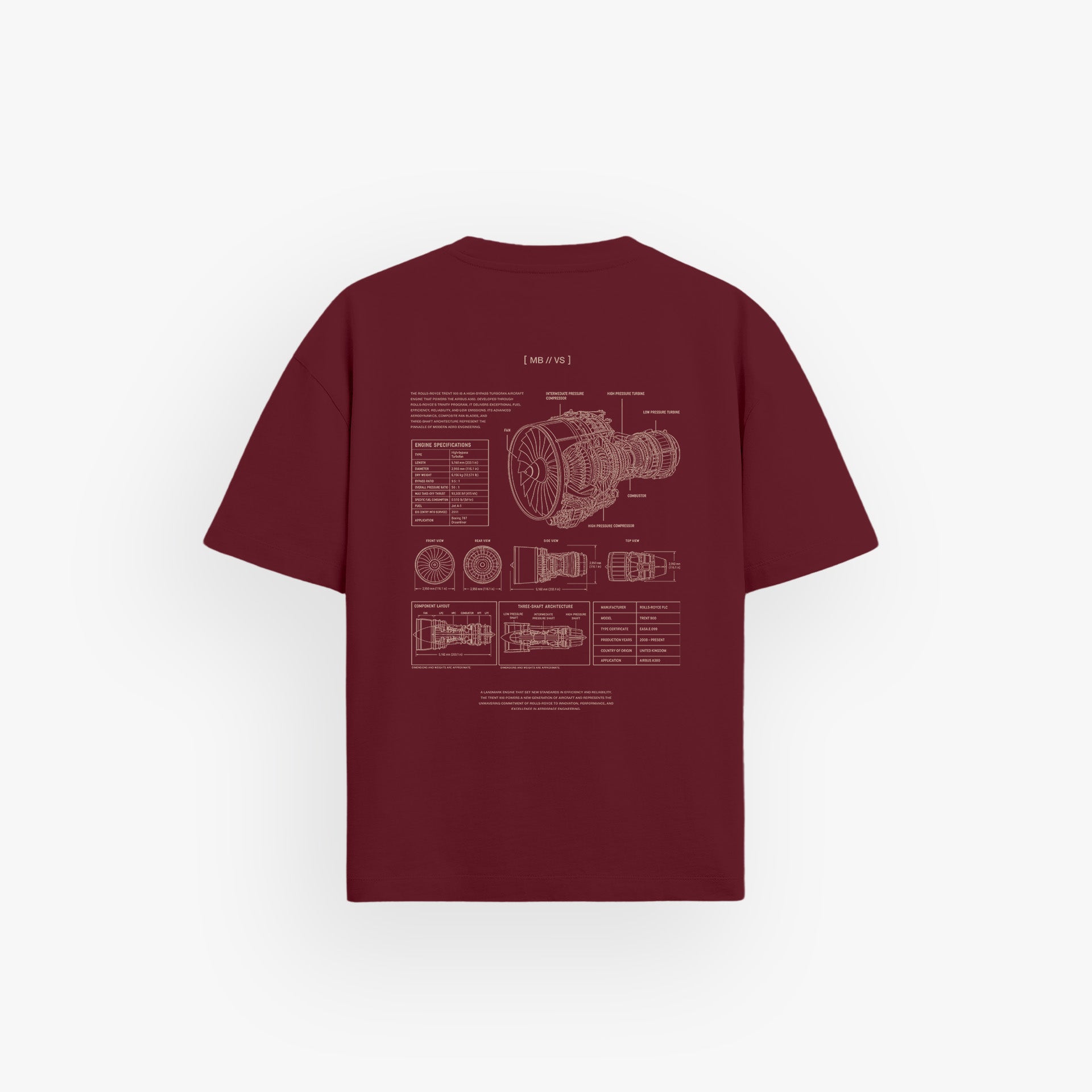 Heavy Oversized Shirt // X215-4 Turbine