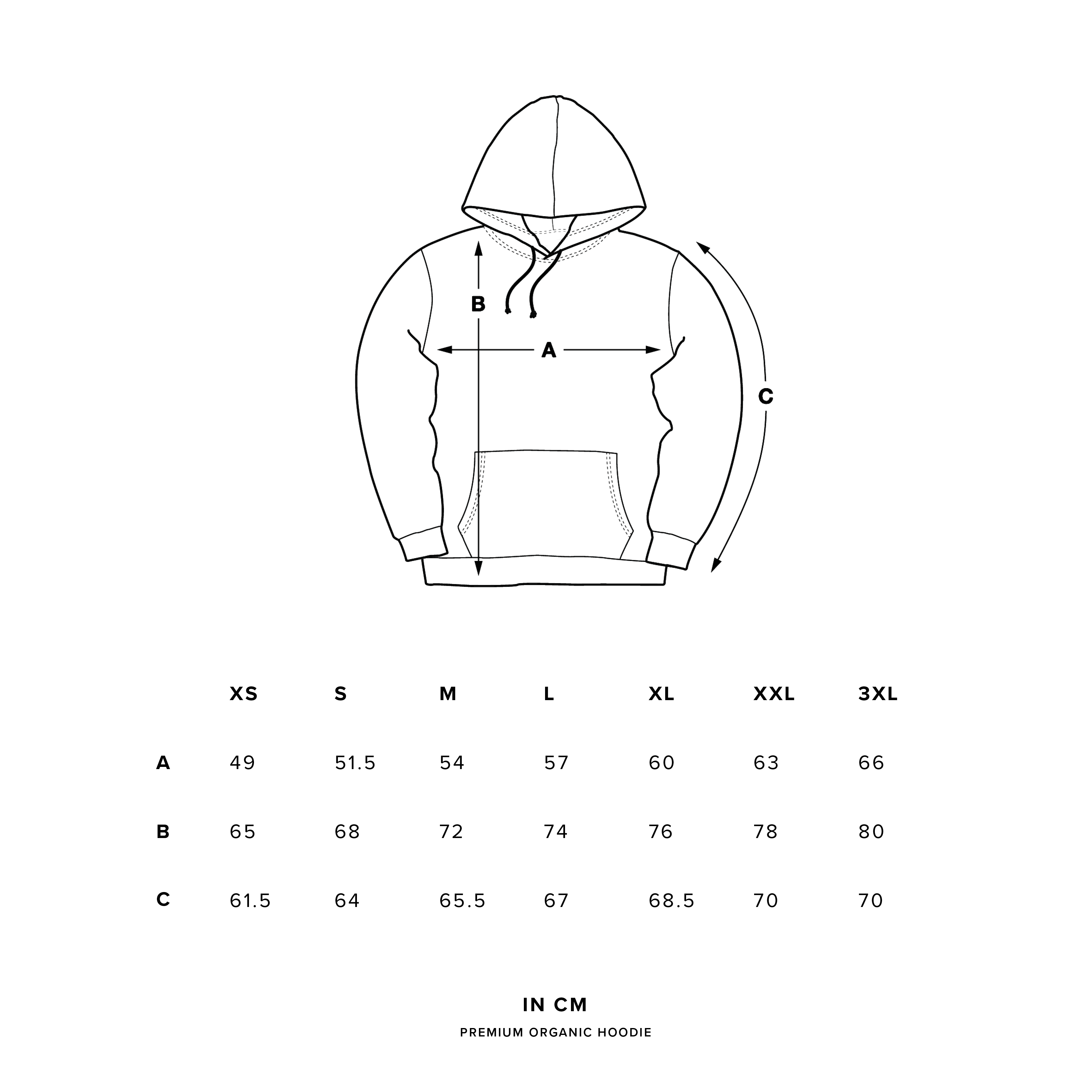 FHD Two · Premium Organic Hoodie · 22X114